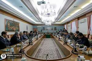 نشست صمیمی مدیران با قائم مقام تولیت آستان قدس رضوی