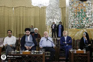 دیدار شرکت کنندگان کنگره جهانی حضرت رضا علیه&zwnj;السلام با تولیت آستان قدس رضوی