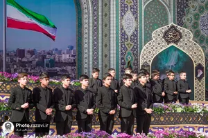 مراسم تحویل سال 1404 در حرم مطهر رضوی-1