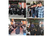 تجلیل از برگزیدگان آموزشی و تربیتی دبیرستان امام رضا(ع) در مراسم سوگواری حسینی
