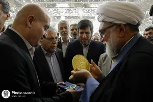 دیدار اعضای اجلاس رؤسای دانشگاه&zwnj;های برتر ایران و عراق با تولیت آستان قدس رضوی