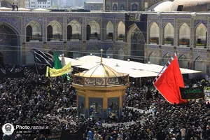 عزاداری روز شهادت امام رضا علیه&zwnj;السلام در حرم مطهر رضوی