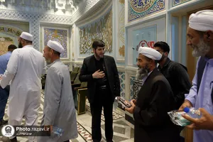عرض ارادت علما و شخصیت&zwnj;های فرهنگی اهل سنت کشور به ساحت رضوی