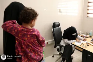 ارائه خدمات درمانی به میهمانان لبنانی آستان قدس رضوی