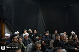 مجلس روضه فاطمیه در حرم مطهر رضوی-1