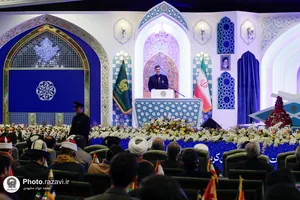 آیین افتتاحیه چهل&zwnj;ویکمین دوره مسابقات بین&zwnj;المللی قرآن در حرم رضوی