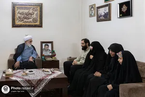 دیدار تولیت آستان قدس رضوی با خانواده سرداران شهید شوشتری و محمدزاده