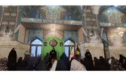 بانوان رضوی در سوگ شهادت ابن الرضا (ع) اشک ماتم ریختند