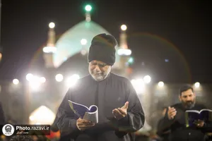 مراسم احیا شب بیست و یکم ماه مبارک رمضان در حرم مطهر رضوی - 1