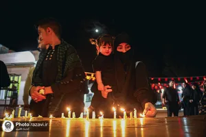 مراسم شام غریبان امام حسین علیه&zwnj;السلام در دانشگاه امام رضا علیه&zwnj;السلام 