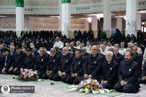 آیین خطبه&zwnj;خوانی خادمان عتبات مقدس ایران اسلامی