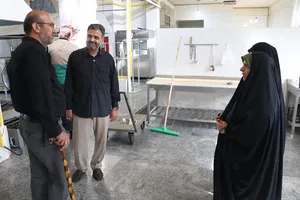 بازدید میرزاده از موکب اراک