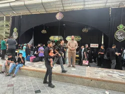 خدمت‌رسانی موکب حسین‌بن‌موسی‌الکاظم (ع) طبس در دهه پایانی صفر