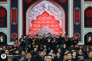 مراسم چهارپایه خوانی شهادت امام رضا علیه&zwnj;السلام
