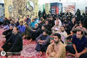 تقدیر از خادمان و مداحان حسینی حرم مطهر رضوی