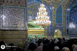 Festive atmosphere engulfs Imam Reza Shrine on Hazrat Zeinab’s birth anniversay