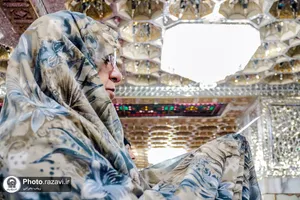 اقامه نماز عید سعید قربان در حرم مطهر رضوی-١