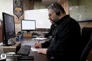 پاسخگویی تلفنی مدیر ارتباطات و اطلاع رسانی آستان قدس رضوی به مخاطبان سامانه ۱۳۸