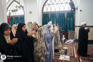 اعتکاف دخترانه دانش آموزان دبیرستان&zwnj;های امام رضا علیه&zwnj;السلام-2
