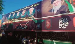 خدمت‌رسانی موکب امام رضا (ع) همدان به عزاداران قائد شهید در مشهد/ گزارش ویدئویی