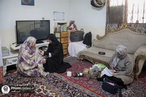 پایش سلامت و غربالگری توسط گوهربانوان باشگاه گوهرشاد