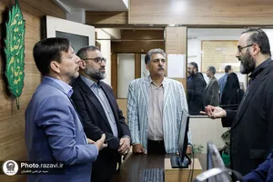 بازدید جمعی از مدیران رادیو از فعالیت&zwnj;های عمرانی، فرهنگی و خدماتی آستان قدس رضوی