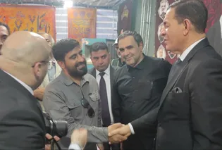 بازدید هیئت سرکنسولگری عراق از موکب رضوی منذریه