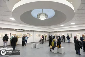 نمایشگاه آثار خوشنویسی یاس کبود