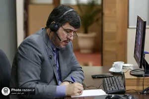 حضور رئیس سازمان علمی و فرهنگی آستان قدس رضوی در سامانه 138