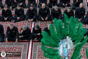 آیین تعویض پوش ضریح منور رضوی در آستانه ماه محرم