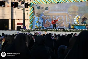 جشن بزرگ امام رضایی ها