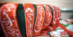 تاروپود ردای عزا به یاد شیرخواره حسین به هم تنیده می شوند