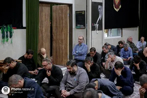 مراسم عزاداری دهه آخر صفر در ساختمان ثامن
