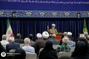 دیدار جمعی از آزادگان هشت سال دفاع مقدس با تولیت آستان قدس رضوی 