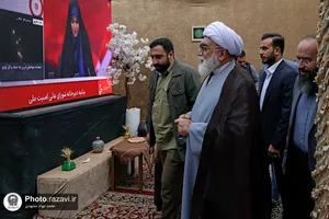 دیدار جمعی از شعرا و نویسندگان دفاع مقدس با تولیت آستان قدس رضوی