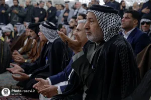 تشرف شیوخ عشایر عراق به حرم مطهر رضوی
