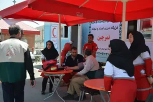 بازدید معاونین دبیرخانه کانون&zwnj;های خدمت رضوی آذربایجان غربی از مواکب مرز تمرچین/گزارش تصویری