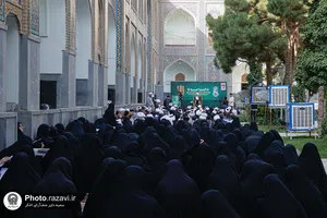 افتتاحیه چهارمین اعتکاف علمی طلاب در حرم مطهر رضوی