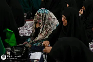 عزاداری زنان نوغان