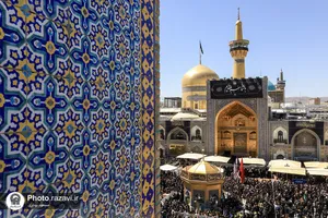 حال و هوای حرم مطهر رضوی در دهه آخر صفر-2