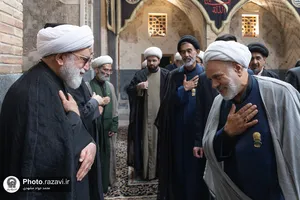 عزاداری ایام پایانی ماه صفر در حرم مطهر رضوی-1