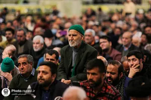 عزاداری روز شهادت حضرت امام کاظم(علیه&zwnj;السلام) در رواق امام خمینی حرم مطهر رضوی