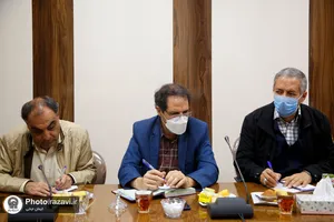 نشست خبری رئیس دانشگاه امام رضا علیه السلام