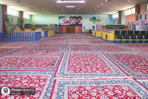 آماده&zwnj;سازی موکب باغ اردوگاه خاتون برای میزبانی از زائران