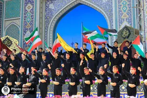مراسم تحویل سال 1404 در حرم مطهر رضوی-1
