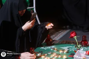 سفره حضرت رقیه سلام الله علیها در مشهد-2