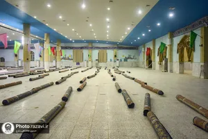 اهدای فرش&zwnj;های آستان قدس رضوی به مصلی المهدی زابل