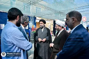 بازدید مدیران آستان قدس رضوی از فرایند توزیع اقلام آموزشی و فرهنگی مهدالرضا علیه&zwnj;السلام