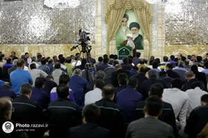 دیدار کارگران نمونه استان خراسان رضوی با تولیت آستان قدس رضوی
