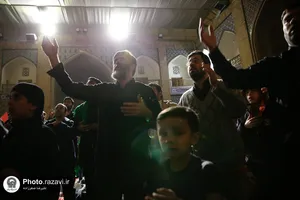 حسینیه حرم در عزای موسی بن جعفر(علیه&zwnj;السلام)